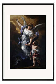 Gerahmter Kunstdruck Der Schutzengel