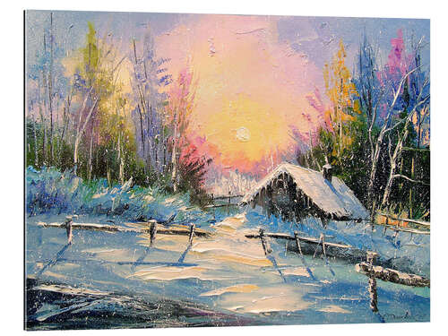 Galleriprint Winter dawn