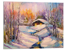 Gallery print Winter morning in the forest