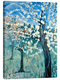 Quadro em tela Flores de maçã