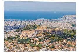 Aluminium print The Acropolis of Athens, Greece