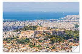 Wandsticker Die Akropolis von Athen, Griechenland