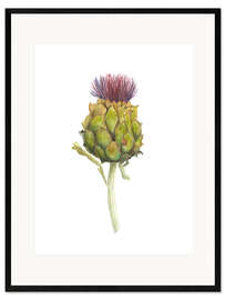 Kunsttryk i ramme Artichoke