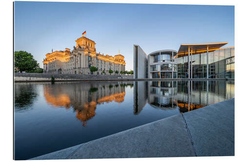 Galleritryk Reichstag and Paul-Löbe-Haus in Berlin