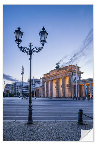 Wall sticker Brandenburg Gate at the "Square of March 18th"