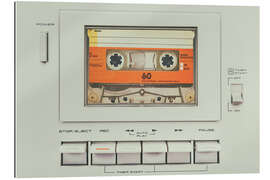 Galleriprint The vintage audio cassette player