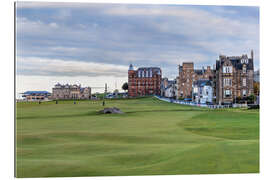 Tableau en plexi-alu Trou 18 du Old Course à St Andrews, Écosse