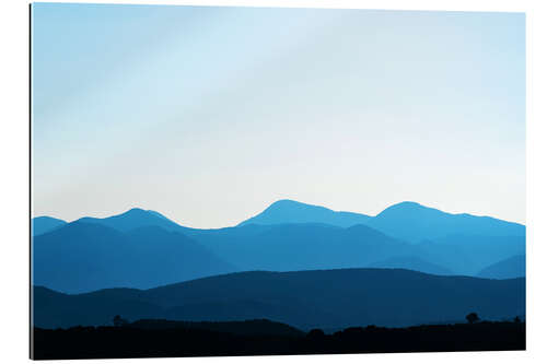 Gallery print Blue mountain early in the morning