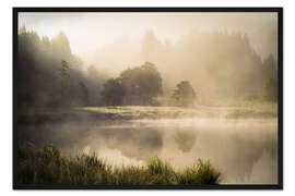 Gerahmter Kunstdruck Sommer im Karwendel
