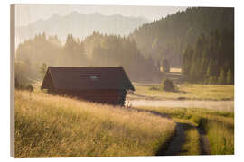 Puutaulu Picturesque Karwendel