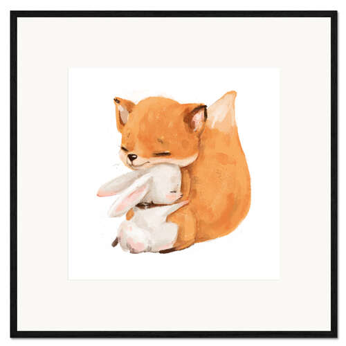 Framed art print A Warm Welcome
