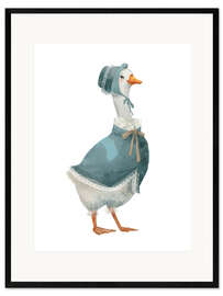 Framed art print Mother goose