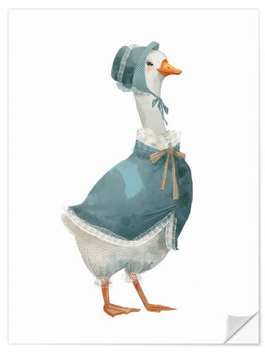 Wall sticker Mother goose