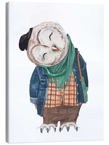 Canvas-taulu Skew Owl