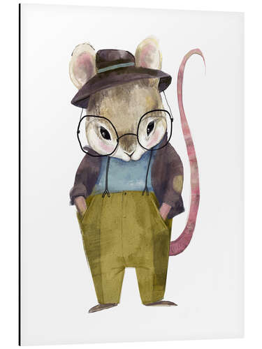 Aluminium print Mr. Mouse