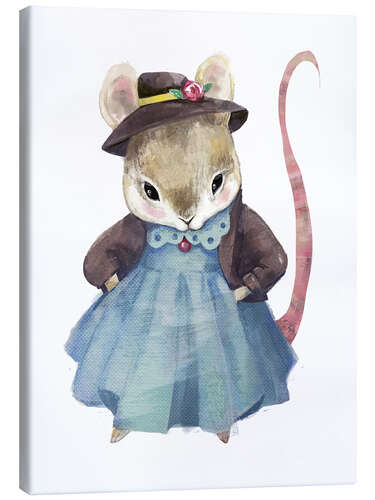 Lærredsbillede Mrs. Mouse