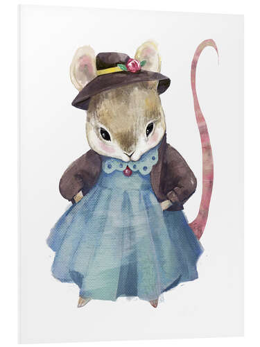 Foam board print Mrs. Mouse