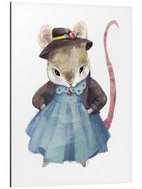 Magnettafel Frau Maus