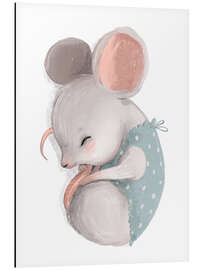 Magnettafel Mäuschen bei der Mittagsruhe