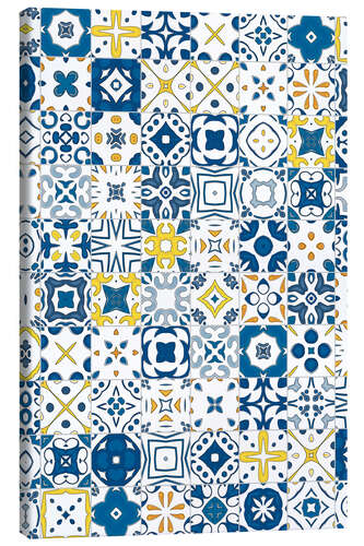 Canvas-taulu Decorative azulejo pattern