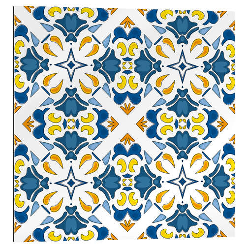 Gallery print Summery azulejo decor