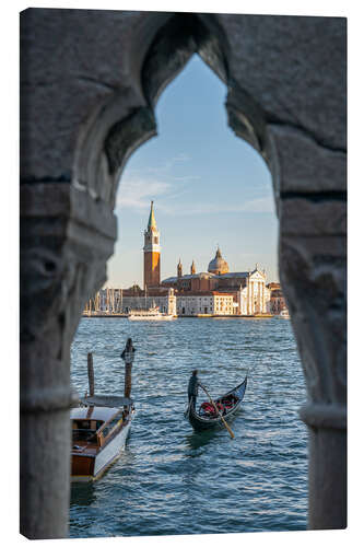 Canvas print Blick auf San Giorgio Maggiore