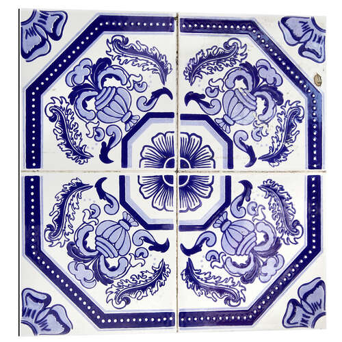 Gallery print Azulejo royal blue