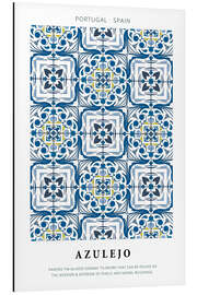 Magnettafel Azulejo (englisch)