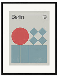 Framed art print Berlin