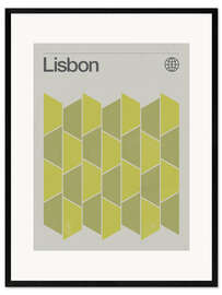 Framed art print Lisbon