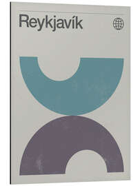 Magnettafel Reykjavik