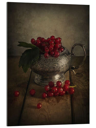 Galleritryk Still life with red currants