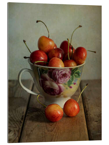 Gallery print Cup of cherries