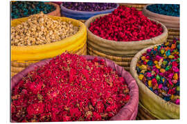 Gallery print Were at the Marrakech bazaar