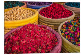 Magnettafel Waren auf dem Basar von Marrakesch