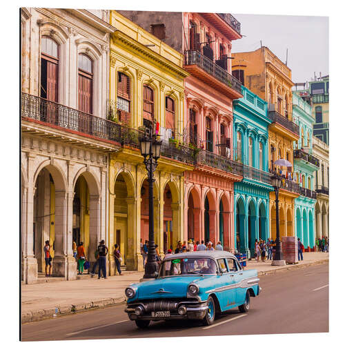 Obraz na aluminium Classic car in Havana, Cuba