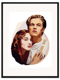 Gerahmter Kunstdruck Titanic