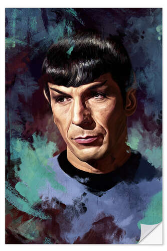 Sticker mural Spock