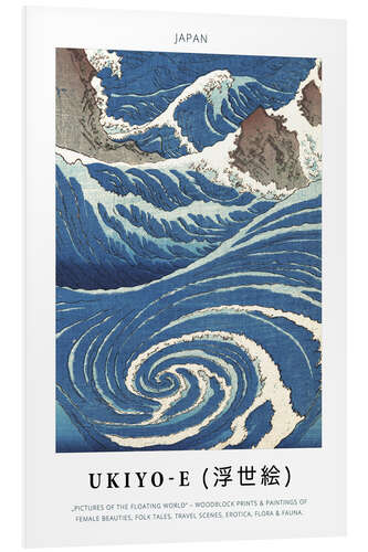 Obraz na PCV Ukiyo-e (English)