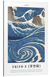 Magnettafel Ukiyo-e (englisch)