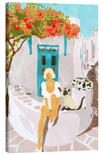 Canvas print Vacation in Greece