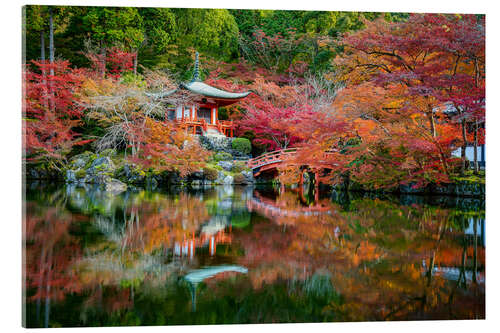 Quadro em acrílico Daigo ji Tempel em Kyoto, Japão