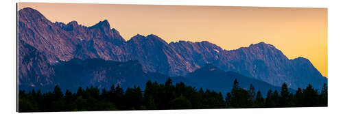 Galleriprint Sunset in the Karwendel