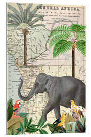 Gallery print Africa Elephants Journey