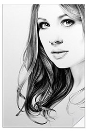 Självhäftande poster Karen Gillan