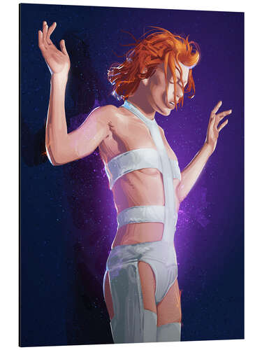 Tableau en aluminium Leeloo