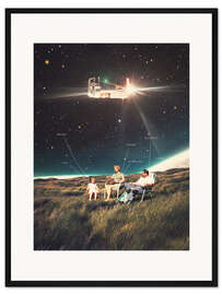 Gerahmter Kunstdruck Sie wissen, was wir denken