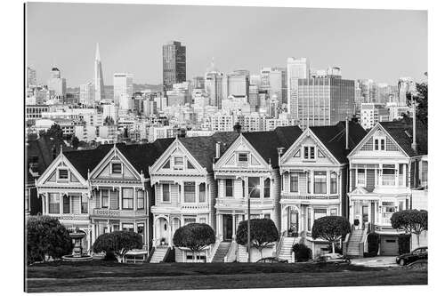 Galleriprint San Francisco skyline, black and white