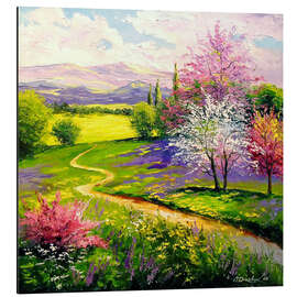 Magnettafel Frühling