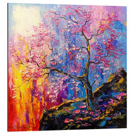 Magnettafel Kirschblüte